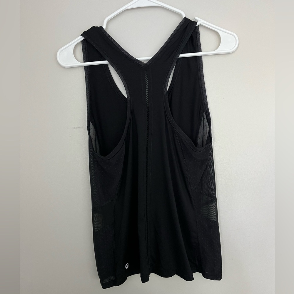 Lululemon sheer sides and back tank top - Picture 2 of 2
